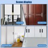 2 Pack Barn Door Handles, 6 Inch Flush Door Pull,