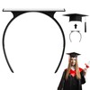 eboozone Graduation Cap Headband Insert - Secures Grad Hat &