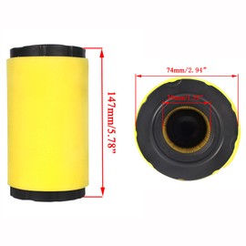 YTH18542 Air Filter Oil Filter Tune Up Kit for Husqvarna YTH18542 Mower Craftsman 917.289244 917.288620 917.203810 917.203830 917.288070 917.288516 917.288525 Mower W/ 19.5hp 20hp 21hp Engine