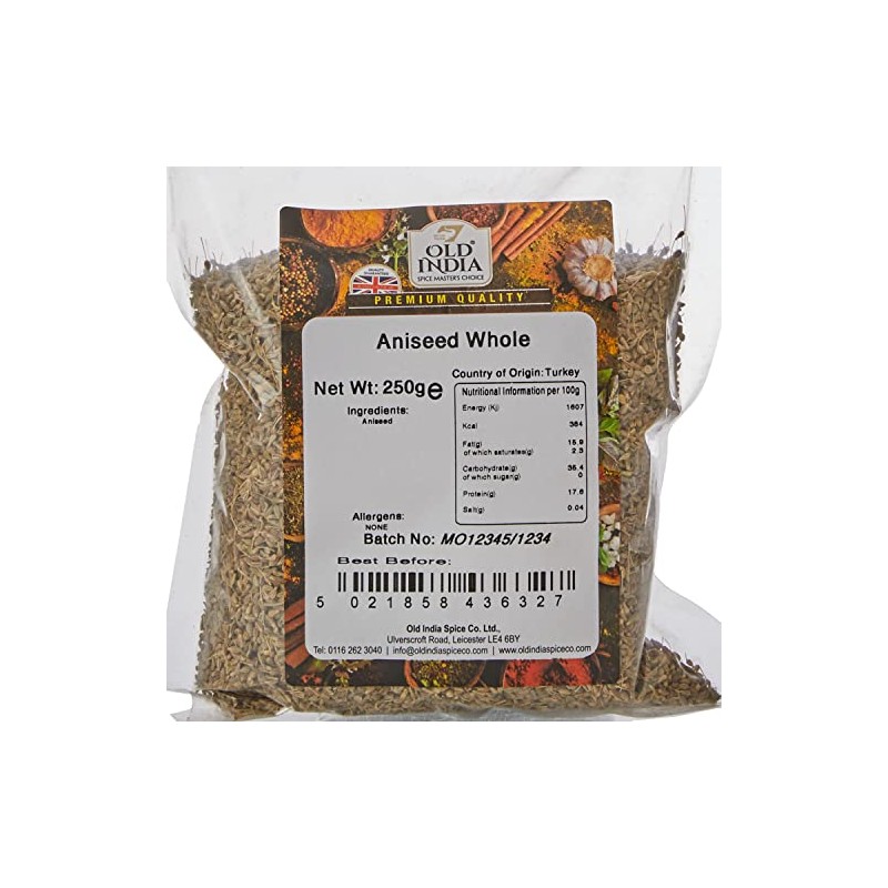Old India Aniseed Whole 250g