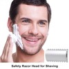 Safety Razor Head for Shaving Open Comb Head Double-edged Razor