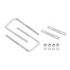 Aoje-Link Square U Bolt 45mm Internal Width M8 Thread 304