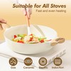 SENSARTE Ceramic Cookware Sets, Pots and Pans Set Non stick,