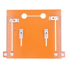 Router Table Insert Plate Circular Saw Guide Plate Woodworking Bench Flip Plate for Cutting Trimming Machine 25x28cm