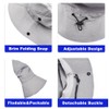 Sun Bucket Hats for Men Women Waterproof Rain Fishing Hat