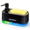 Richenda Hand and Dish Soap Dispenser Set for Kitchen,3-in-1 Kitchen