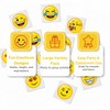 Emoticon Tattoo Assortment - Apparel Accessories - 72 Pieces
