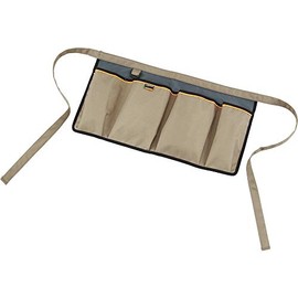 TRUSCO(トラスコ) 作業用ショートエプロン ベージュ TC-SEP-BE