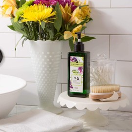 Via Mercato Liquid Soap, Shea Butter Enriched (12 oz), No. 5 - Waterlily & Sandalwood