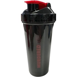 Murdered Out Smartshake Shaker 600ml Black & Red