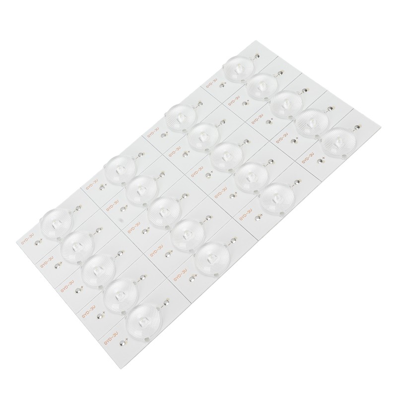100Pcs SMD Lamp Beads 3V for 32‑65in TV Optical Lens