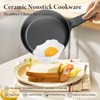 Bazova 23-Piece Removable Handle Pots and Pans Set Non Stick,