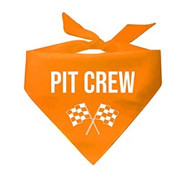 Pit Crew Dog Bandana Race Car Theme Birthday Party Dog Bandana (Assorted Colors)