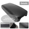 GXARTS Car Center Console Armrest Lid Replacement Leather Cover Armrest