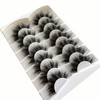 Pooplunch Pooplunch False Eyelashes Faux Mink Lashes Fluffy Long 8D