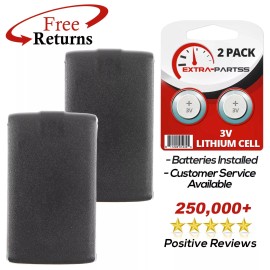 Extra-Partss 2 Remote Keyless Entry Fob Uncut Key Insert Replacement For Jeep 6b (M3NWXF0B1)