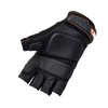 Ergodyne ProFlex 900 Impact Protection Work Gloves, Padded Palm, Half-Finger,