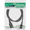 InLine 16659C Mains Adaptor Cable, IEC-60320 C20 to C13, 3