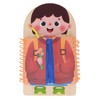 Learning to Dress Board Wooden Early Learning Basic Life Skills
