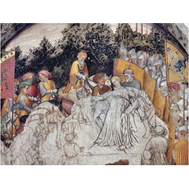 Loggia (The Founding of Rome) by Gentile da Fabriano