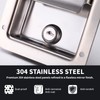 Loclink Truck Tool Box Lock Replacement kit, 2PCS Stainless Steel