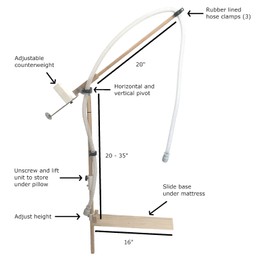 CHRALS CPAP Hose Lift Support S12