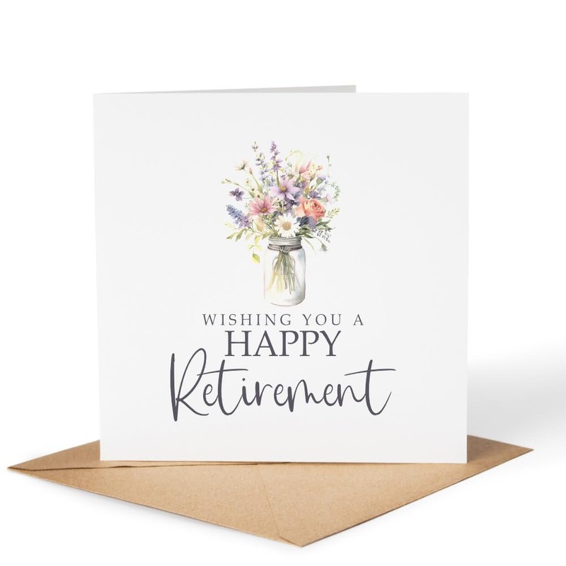 Maise & Rose Maise & Rose Retirement Card For Her