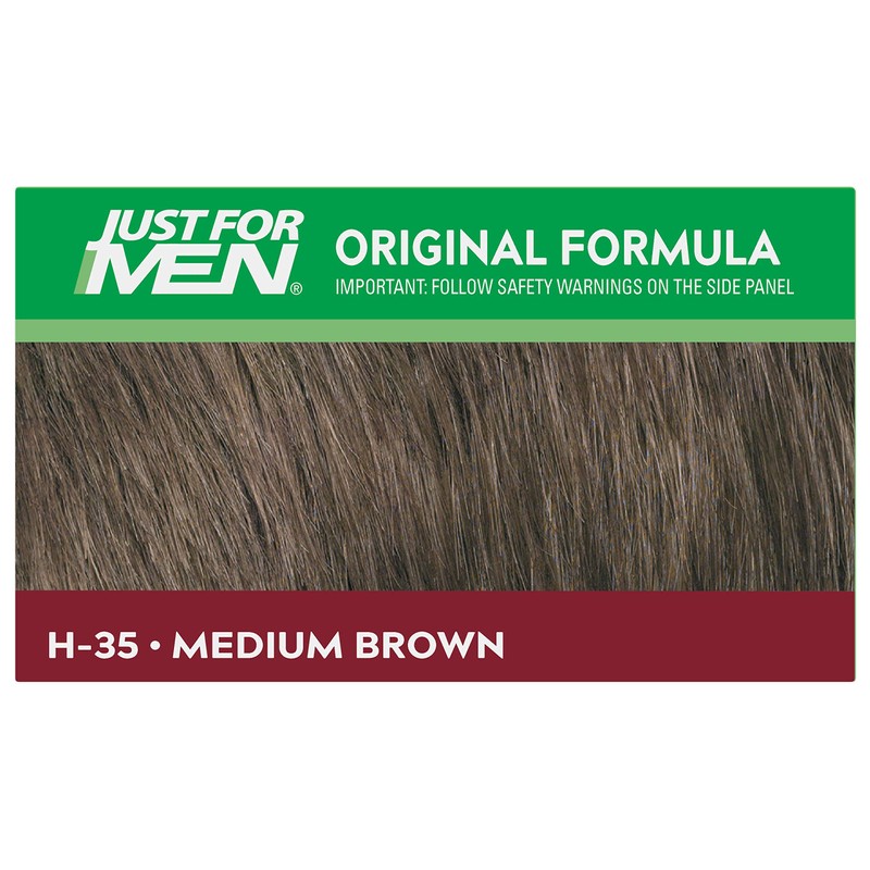 Just for Men H35 Medium Brown Hair Color 60 ml