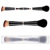 Travel Makeup Set,4 In 1 Makeup Brush Kit Including Foundation/Blush
