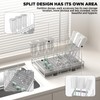 chilinii Baby Bottle Drying Rack Organizer Stainless Steel Large Countertop