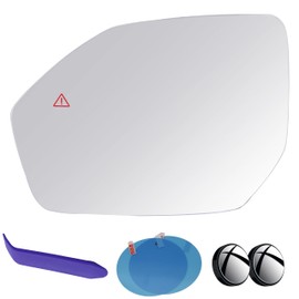 EAP Driver Side Mirror Glass Compatible with Hyundai Palisade 2022-2025, Heated with Blind Spot, Without Auto Dimming, 87621S8200 87621S8220