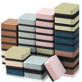 Marspark 48 Pack Mini Magnetic Whiteboard Eraser for Classroom Mini Dry Erase Board Erasers 6 Morandi Color Aesthetic Teacher Supplies Chalkboard Cleansers for School Classroom Office 2 x 2 Inch