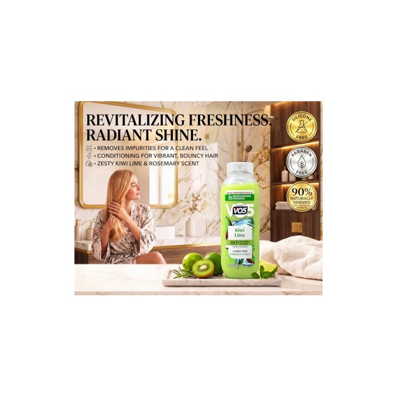 Herbal Escapes Kiwi Lime Squeeze acondicionador por Alberto Vo5, 15