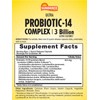 Sundance Probiotic-14 Complex | 3 Billion Active Cultures | 60