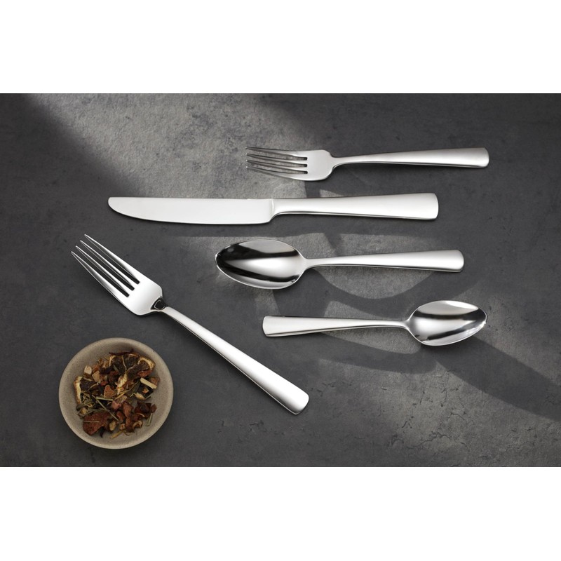Oneida Aptitude Everyday Flatware Salad Forks, Set of 6, 18/0