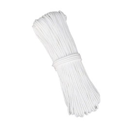 1mm Blind Cord, Tough and Durable Nylon Rope, Outdoor Essential roman blind cord, Multi-scene Use, Excellent Load-Bearing, To Create Your Ideal Partner(30m,White)