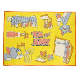 Marushin 4105069500 Leisure Sheet, Medium Size, Tom and Jerry, Happy Lunchtime, For 2-3 People, Kids, Compact, For Children, For Excursions, Athletic Events, Thick, Girls, Boys