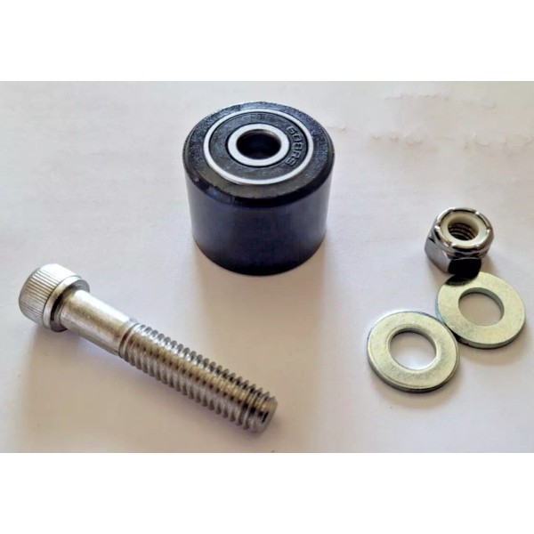 ACJ HONDA TRX250R TRX 250R UPPER CHAIN ROLLER, BLACK 52158-HB5-003