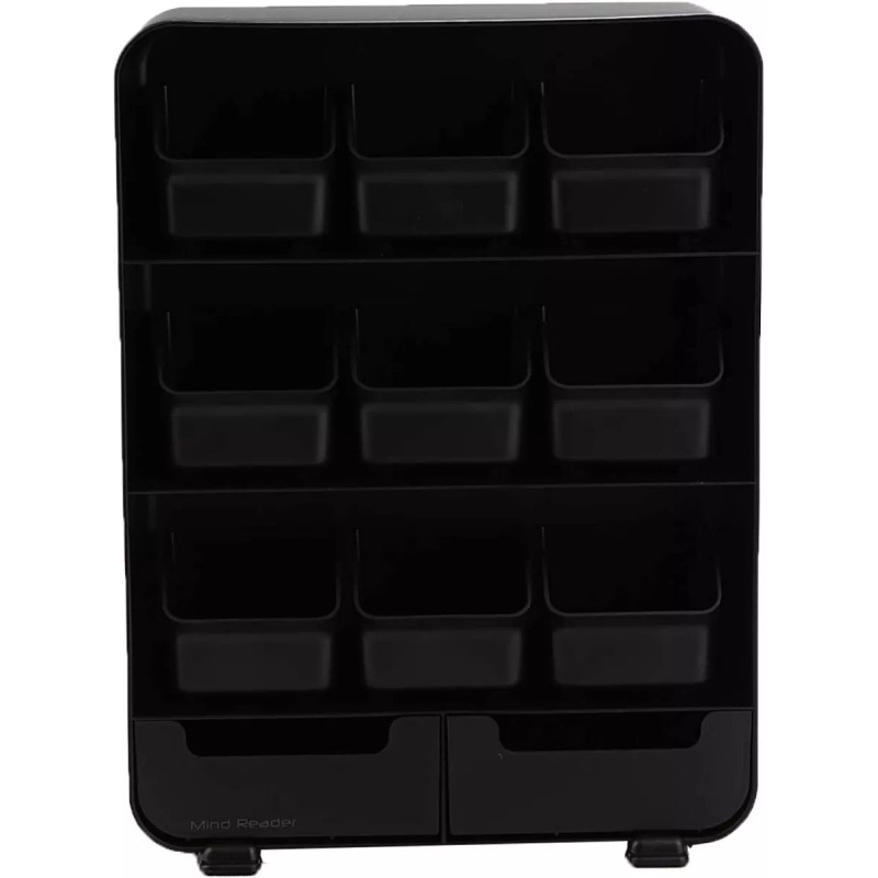 Mind reader Organizador Dispensador Te 11 Espacios Oficina Hogar Mind