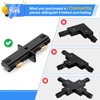 Enhon 4 Pack Replacement for H Track Dead End I