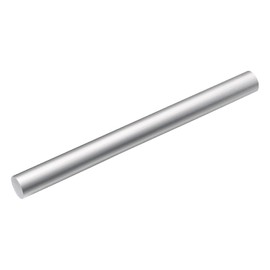 sourcing map Aluminum Round Rod, 1 Inch Diameter 6061 Solid Lathe Metal Bar 11.8 Inch Length for DIY Craft Tool