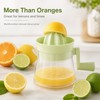 Manual Citrus Juicer for Fresh Juice – Hand-Crank Orange &