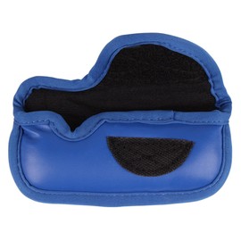 Sahara PU Leather Blade Putter Head Cover, Blue (Fits Most Right-Handed Heel-Shafted Blade Putters)