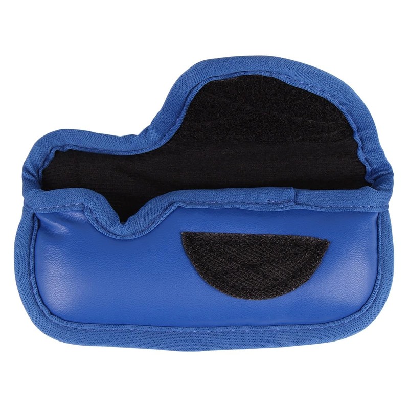 Sahara PU Leather Blade Putter Head Cover, Blue (Fits Most