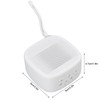 Sleep Sound Machine Intelligent Timing Adjustable Volume USB Charging White
