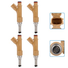 Fuel Injector Set of 4 Compatible 2009-2012 for Toyota Matrix 2009-2015 for Toyota Corolla, KFKGF Fuel Injectors Kits Replaces Part FJ1068