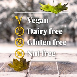 Brien Maple Lollipops - Made with Real Canadian Maple Syrup - Gluten-Free, Kosher, Vegan, All Natural - For All Ages - 20g (1 Bag with 12 Lollipops)