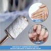 Sanding Sleeves Nail Cutter 240 Grit Sanding Caps Nail Sanding