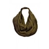Anytime Scarf Army Green Women's Chunky Cable Knitted Infinity Loop