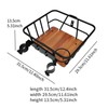 Aymzbd Front Bike Basket Bicycle Storage Basket Stylish,Bicycle Cargo Rack,Cycling